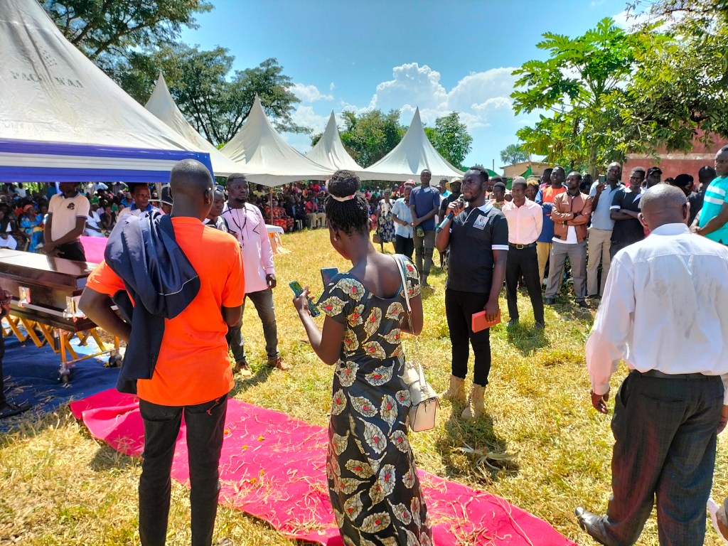 Message of reconciliation dominates funeral service of slain son, as father remanded for&nbsp;Manslaughter