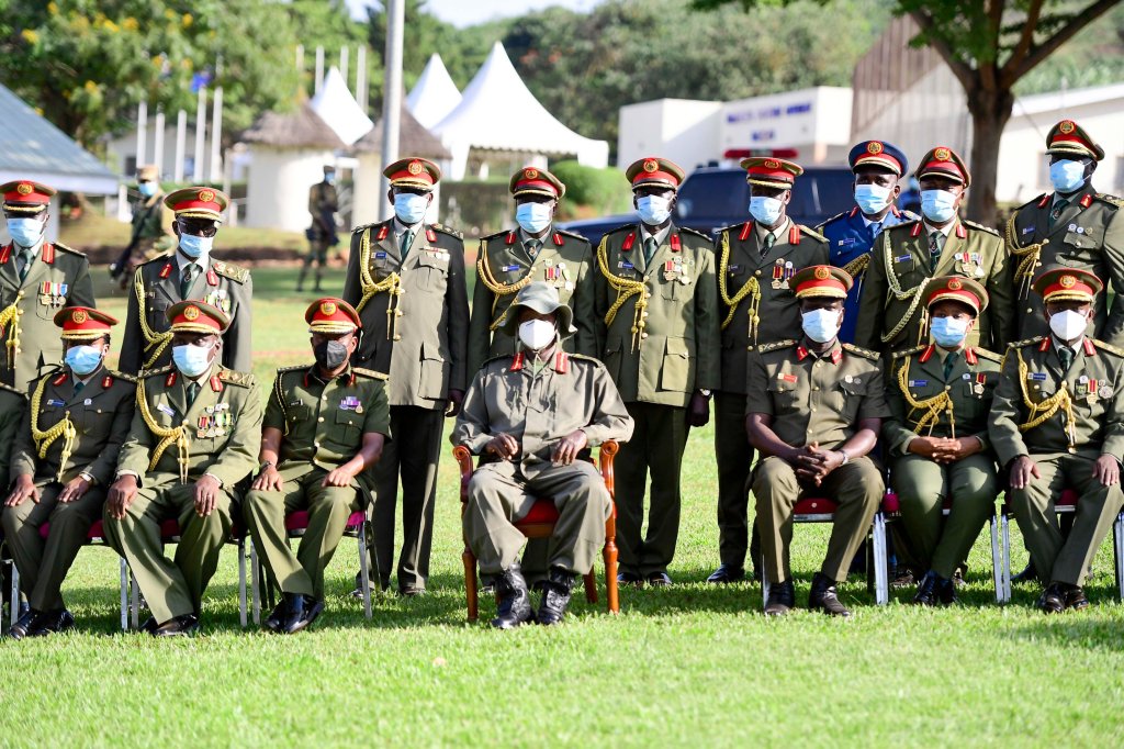 UPDF retires 93 senior&nbsp;officers