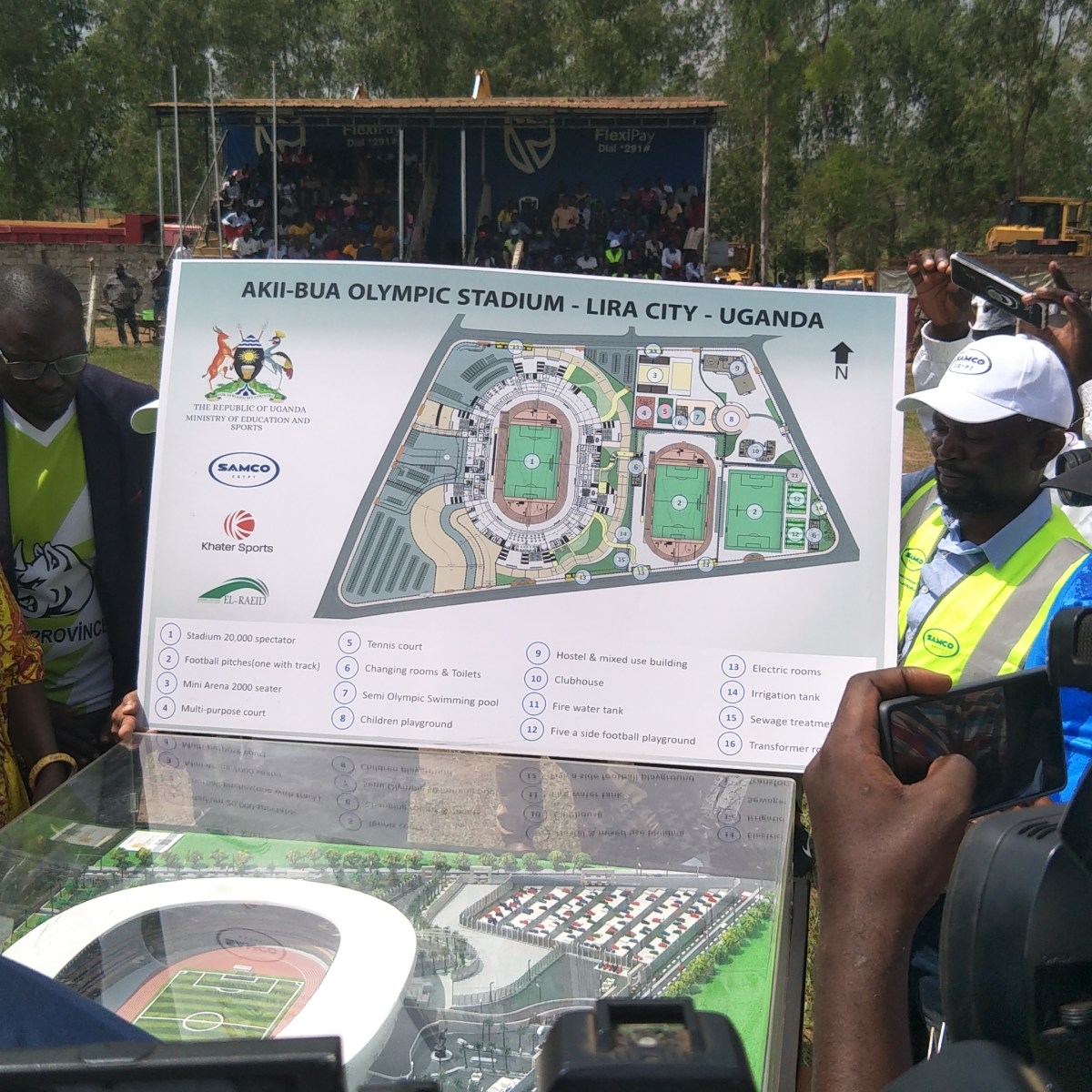 Akii Bua Stadium Site Officially Handed Over to SAMCO Egypt for $129.7 Million Construction&nbsp;Project
