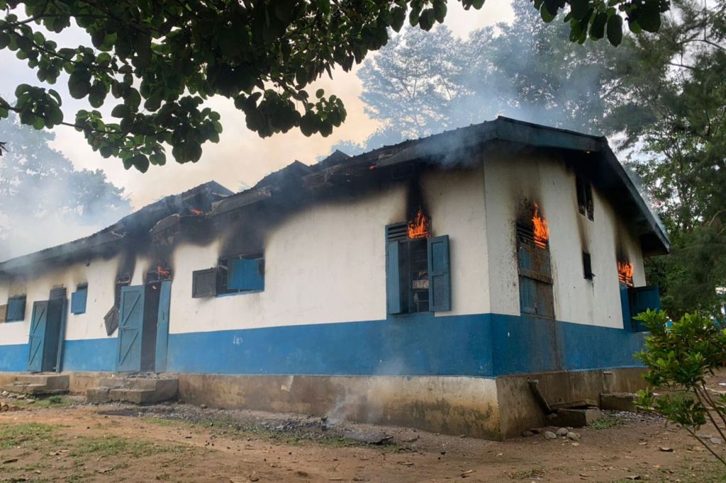 Fire guts dormitory at Christ SSS in&nbsp;Bundibugyo
